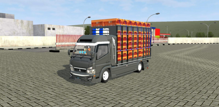 Truck Canter Ayam Bodykit Samudra Nusantara