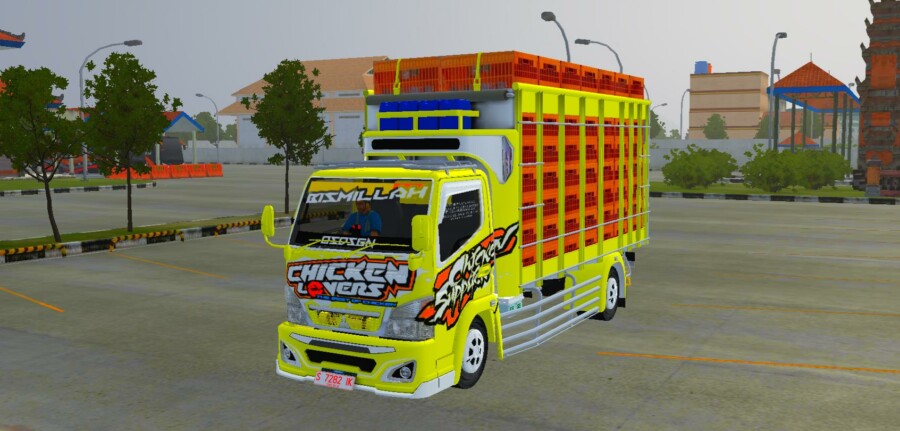 Truck Canter Ayam Custom