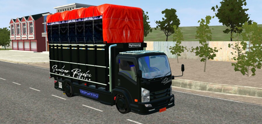 Truck Canter Bohlawok Hitam