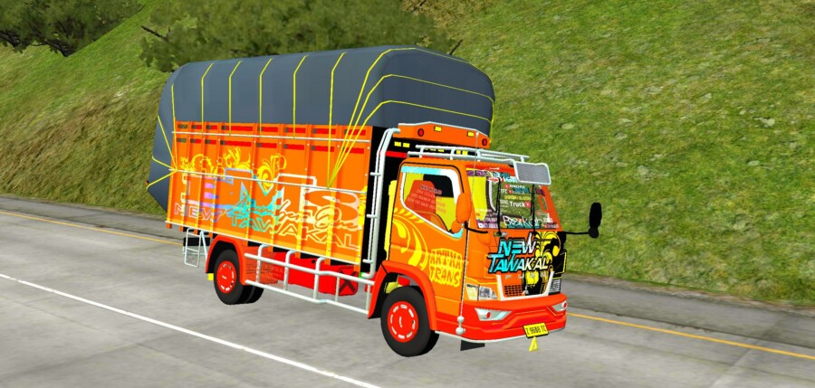 Truck Canter New Tawakal 3 Terpal Gayor