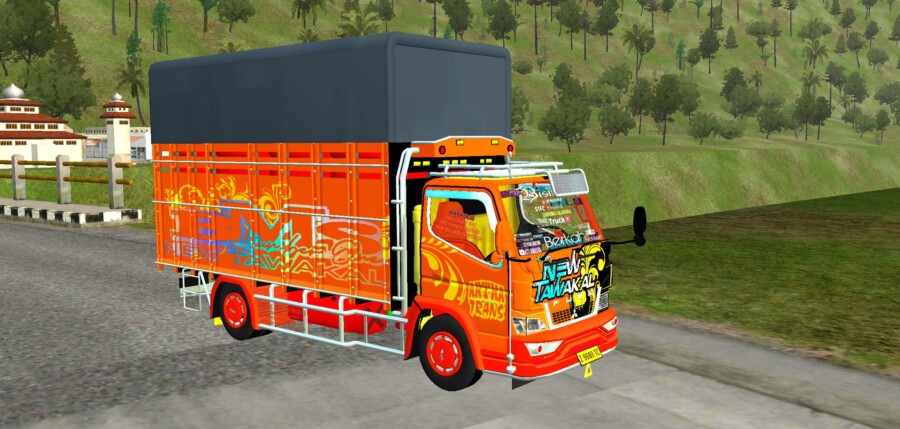 Truck Canter New Tawakal 3 Terpal Kotak