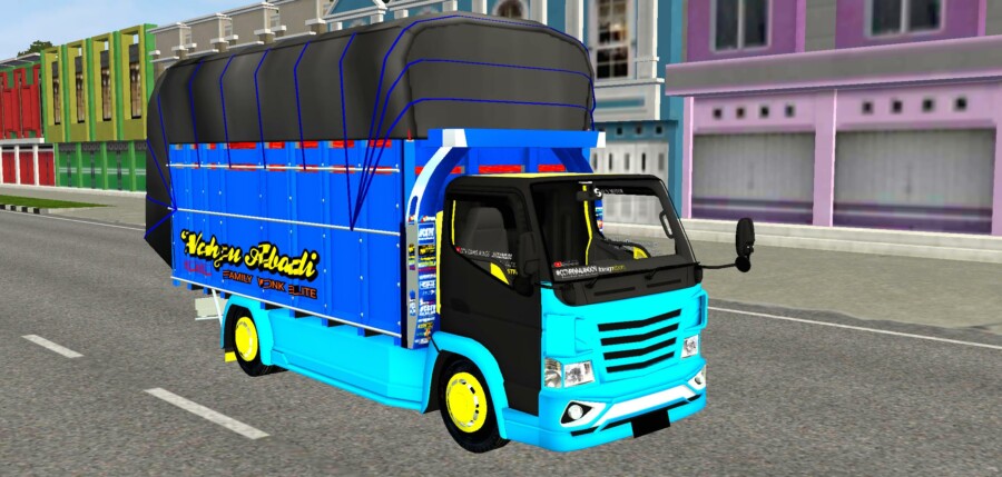 Truck Canter New Wahyu Abadi Terpal Gayor