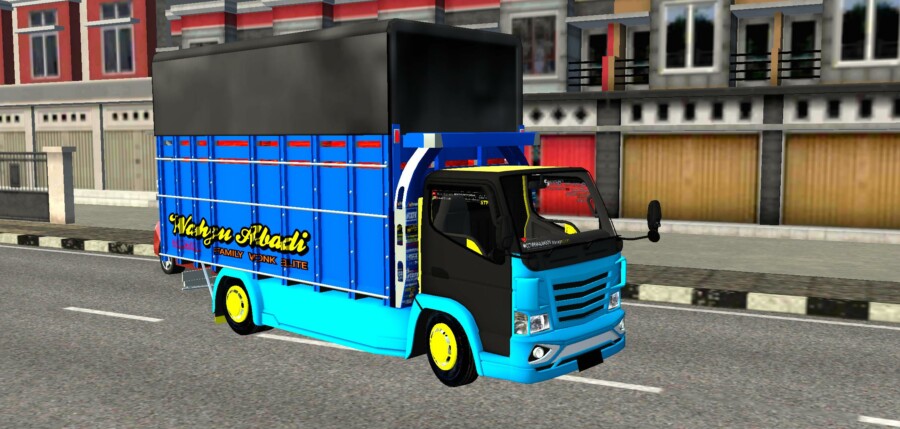 Truck Canter New Wahyu Abadi Terpal Kotak