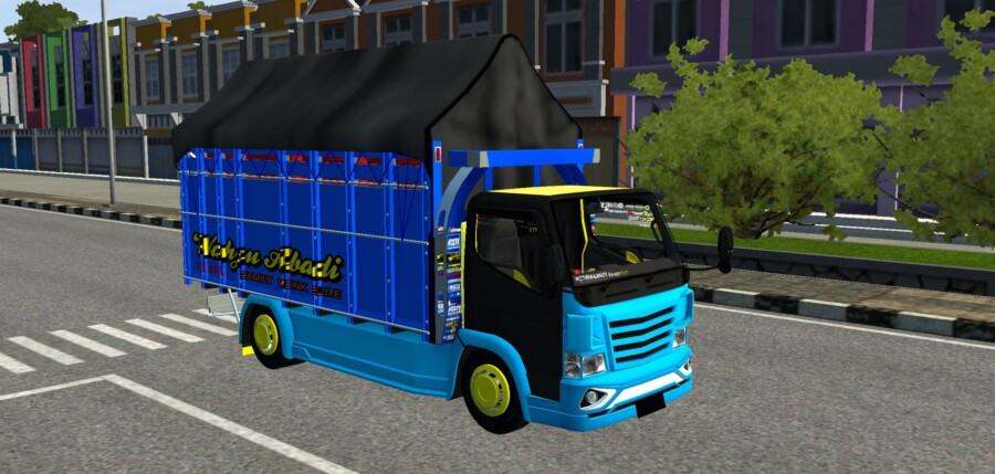 Truck Canter New Wahyu Abadi Terpal Segitiga