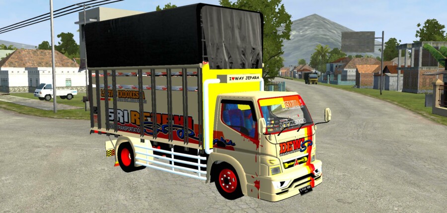 Truck Canter Sumatra Dewi Sri