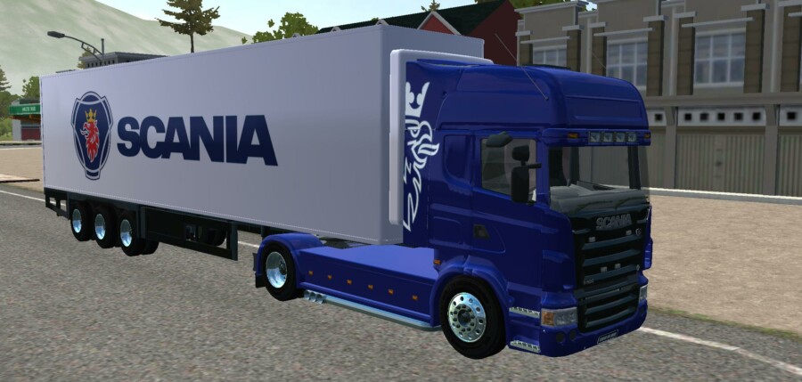 Truck Container Scania