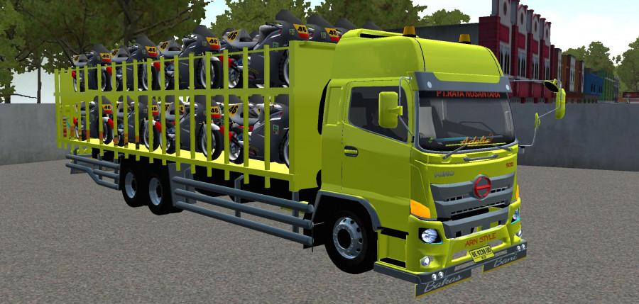 Truck Hino 500NG Muatan Motor