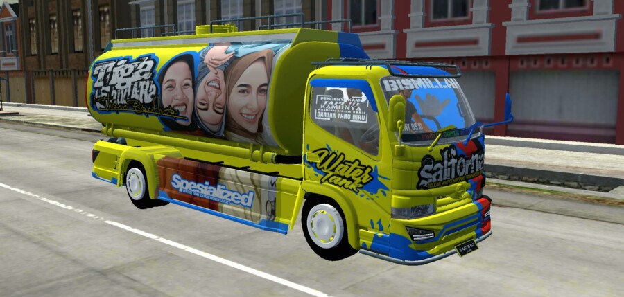 Truck Hino Dutro Tangki Tiga Saudara