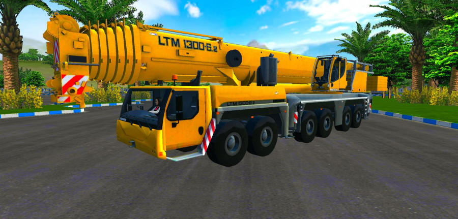 Truck Liebherr LTM 1300-6.2 Crane