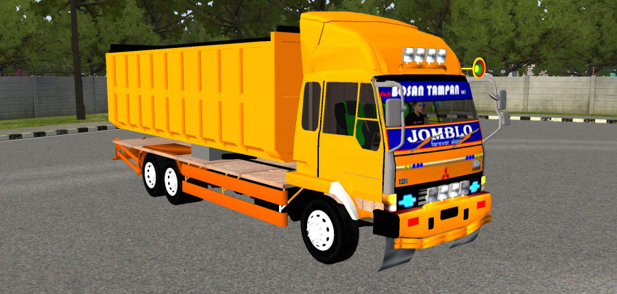 Truck Mitsubishi Fuso Bak Pasir