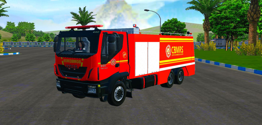 Truck Pemadam Kebakaran Iveco Bombeiros