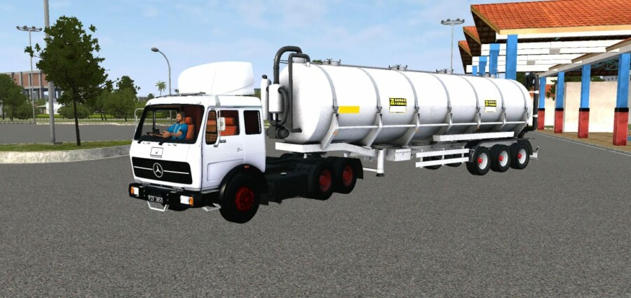 Mercedes-Benz NG 1632 Trailer