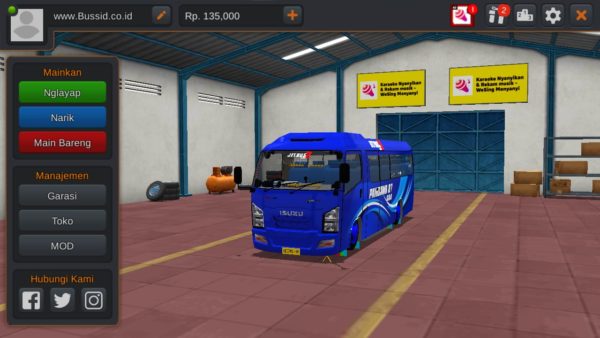 Minibus Isuzu ELF Giga Pandawa 87