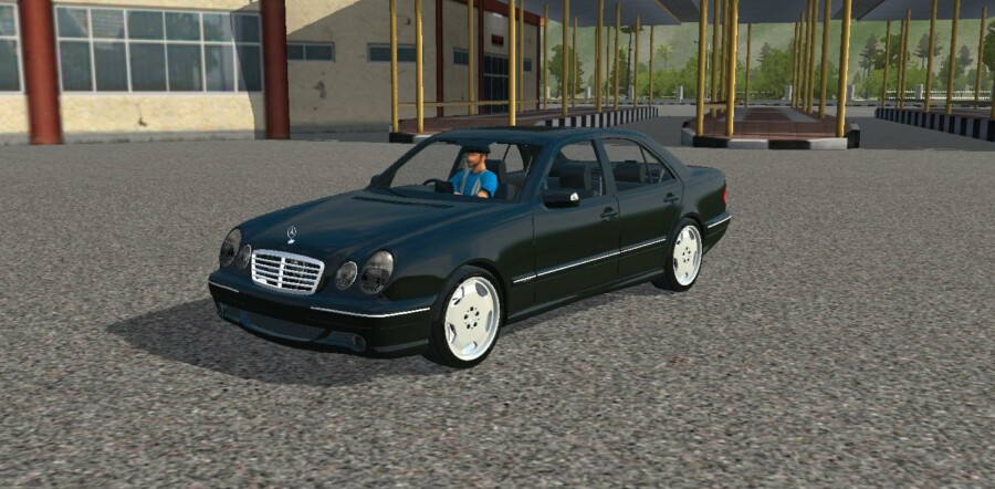 Mobil Mercedes-Benz E55 AMG