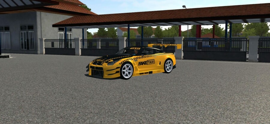 Nissan GT-R Fake Taxi cvt Hanzoo Mod