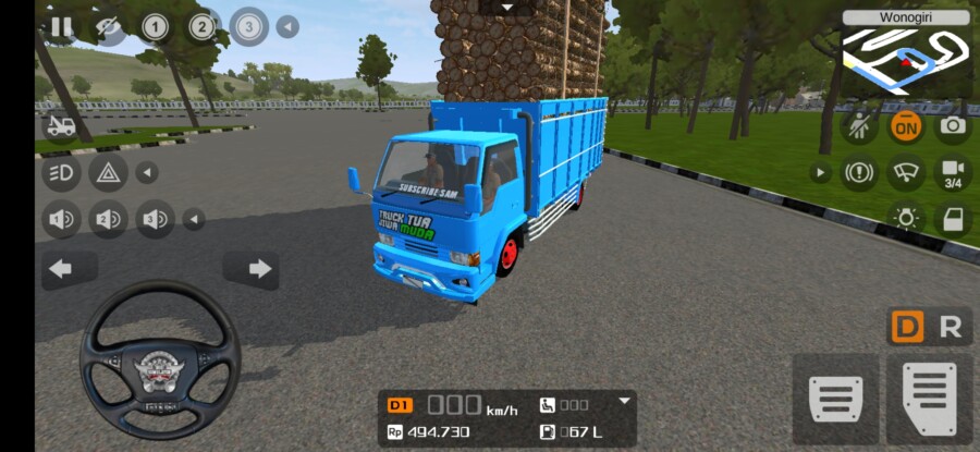 Ragasa Muat Kayu Overload