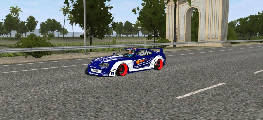 Toyota Supra Rocket Bunny cvt Hanzoo mod