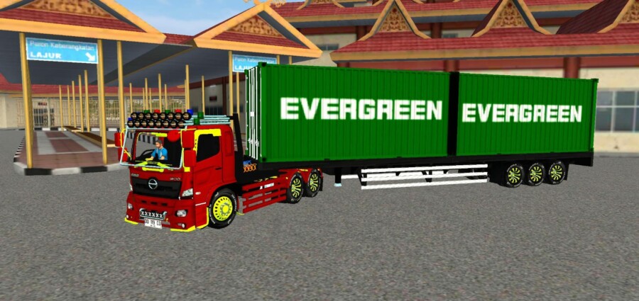 Truck Hino Trailer Sulawesi