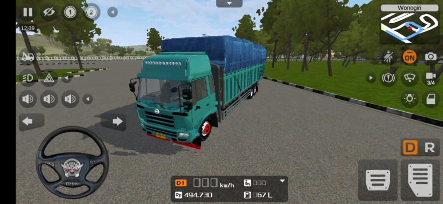 Truck Nissan CK12 Rombak