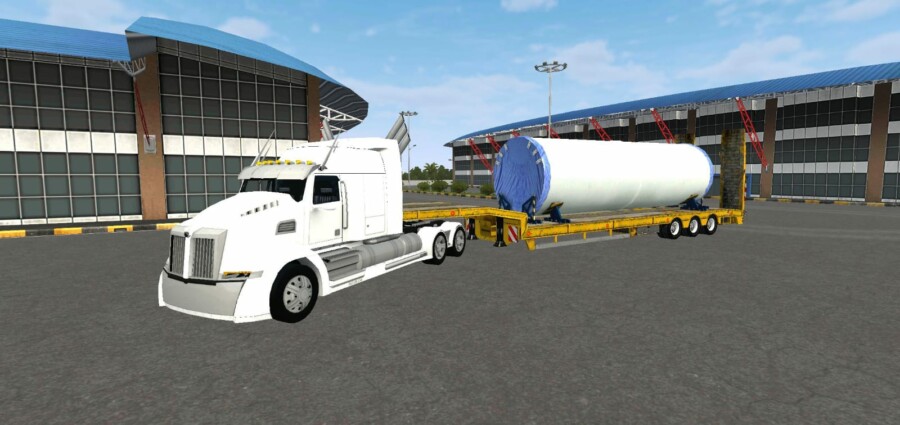 Truck Westren Star 5700 XE Overweight Trailer