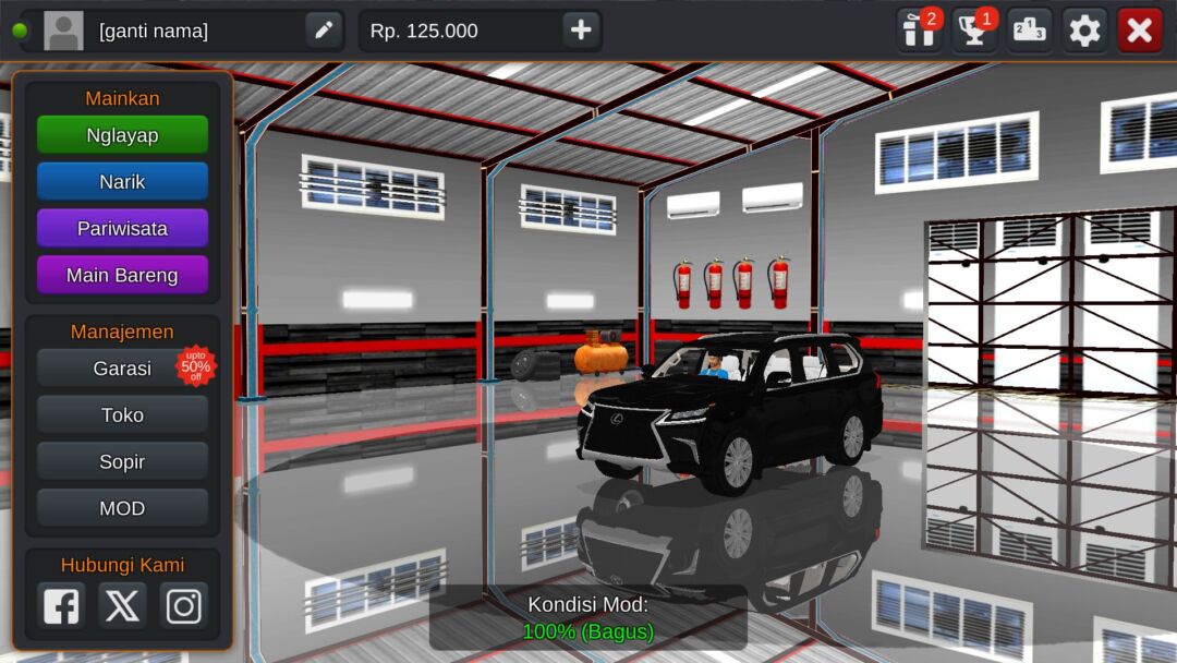 Mobil Lexus LX570 2019