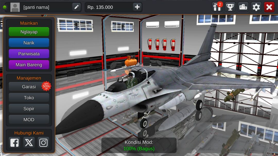 Pesawat Tempur F-16 A