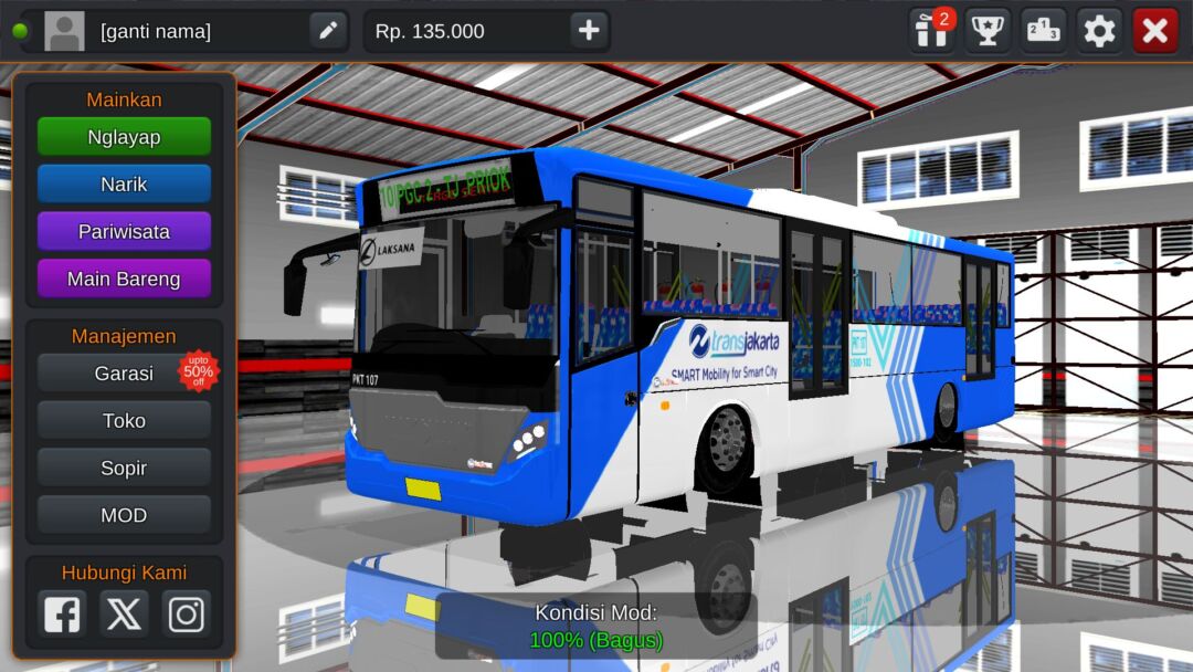 Bus Transjakarta Varian 1