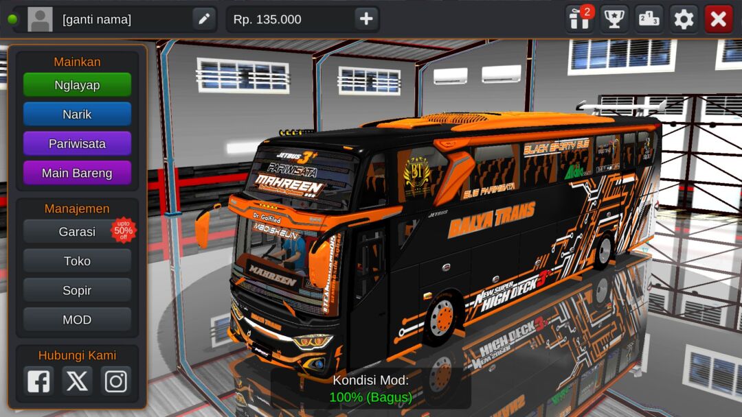 JB3 SHD Gen 3 Full Acc Voyager Special Corong Atas