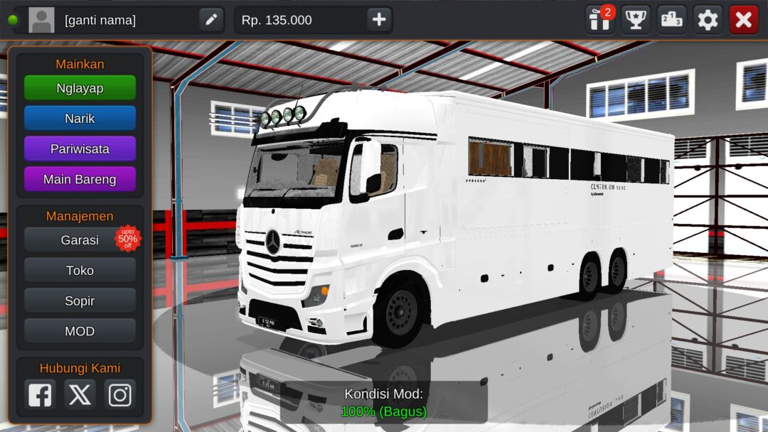 Truck Mercedes-Benz Motorhome